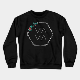 Hexagon Mama Art - Mothers Day 2023 (colored) Crewneck Sweatshirt